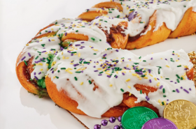 Ingredients for the King Cake - Best New Orleans Kingcake Recipe